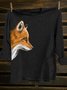 Crew Neck Western Style T-Shirt