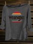 Western Style Cotton-Blend T-Shirt