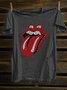 Mouth Cotton-Blend Western Style T-Shirt