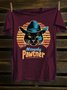 Western Style Cowboy Cat T-Shirt