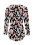 Women Round Neck Long Sleeve T-shirt