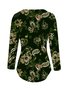 Women Round Neck Long Sleeve T-shirt