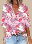 Women Printed Pullover T-shirt