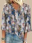 Women's Half Sleeve V Neck T-Shirt