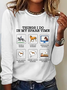 Things I Do In My Spare Time Horse Lover Casual Long Sleeve Shirt
