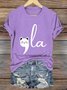 Women's Short Sleeve V Neck T-Shirt
