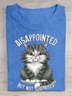 Cat disappointed but not surprised T-Shirt