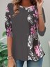 Loose Casual Crew Neck T-Shirt